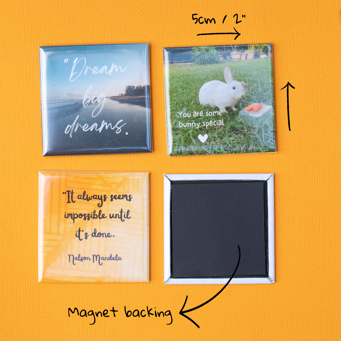 Personalised Photo Magnets