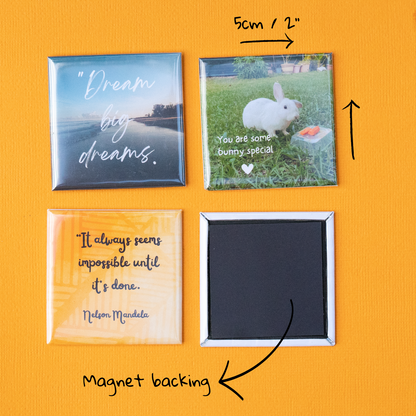 Personalised Photo Magnets